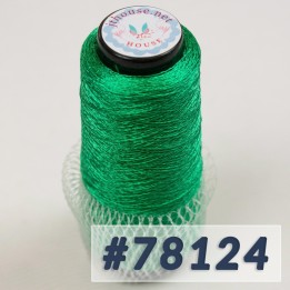 JThouse Italian Viscose Yarn - Green, 50g, 750m, Soft & Silky for Lace Projects