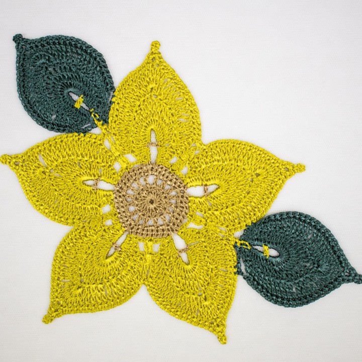 Flower Floria Crochet Pattern: Stunning 5-Petal Motif with Tutorial, Diagrams & Video Guide - Perfect for Elegant Designs!
