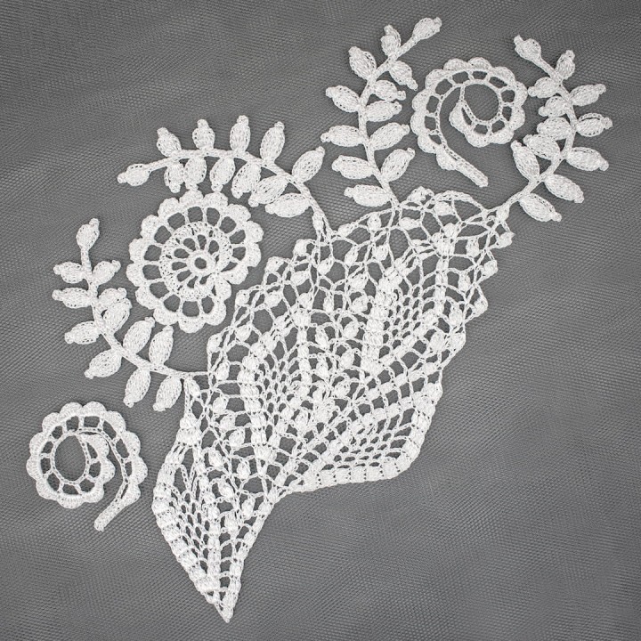 Crochet Wedding Dress Kit - Italian Viscose Yarn, Pattern & Tutorials for DIY Creations